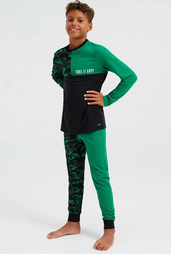 WE Fashion Jongens Pyjamaset Met Dessin - Maat 170/176 5 WE Fashion Jongens Pyjamaset Met Dessin - Maat 170/176 - Afbeelding 3