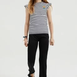 WE Fashion Meisjes Flared Legging Van Ribstof - Maat 140 -Nike winkel 550x819 4