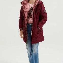 WE Fashion Meisjes Reversible Parka Met Dessin En Imitatiebont - Maat 122/128 -Nike winkel 550x820 4