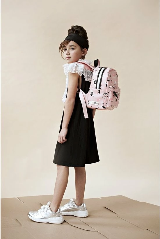 Zebra Trends Rugzak (S) Zebra Printing Pink 4 Zebra Trends Rugzak (S) Zebra Printing Pink - Afbeelding 2