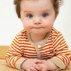 KUUK’n KUUK'n Unisex Pyjama Streep Sunset, 86/92 -Nike winkel 550x824 15