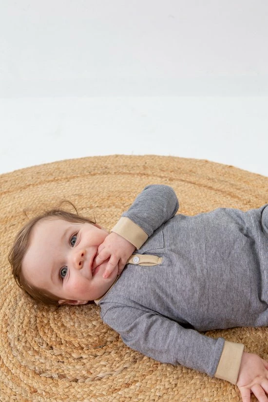 KUUK’n KUUK'n, Jongens Pyjama Streep Blauw, 62/68 6 KUUK’n KUUK'n, Jongens Pyjama Streep Blauw, 62/68 - Afbeelding 4