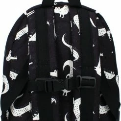 Kidzroom Stories - Rugzak - 2 T/m 6 Jaar - Zwart - Krokodil -Nike winkel 550x824 4