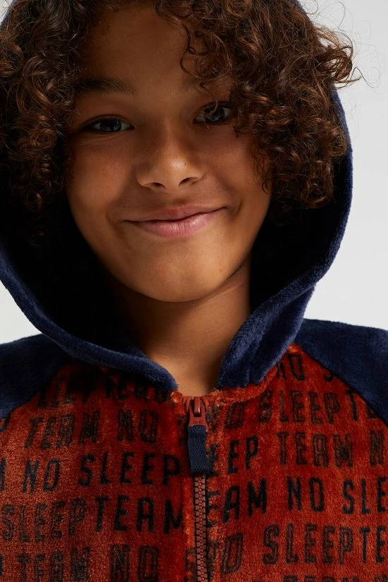 WE Fashion Jongens Onesie Met Dessin En Colourblock - Maat 146/152 4 WE Fashion Jongens Onesie Met Dessin En Colourblock - Maat 146/152 - Afbeelding 2