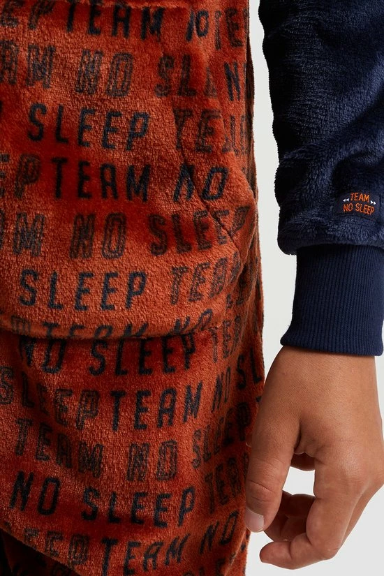 WE Fashion Jongens Onesie Met Dessin En Colourblock - Maat 146/152 5 WE Fashion Jongens Onesie Met Dessin En Colourblock - Maat 146/152 - Afbeelding 3