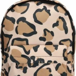 Beagles Leopard Rugzak Rugtas School Tas 6-12 Jaar A4 Luipaard Skin