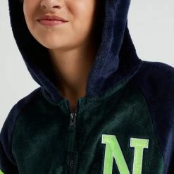 WE Fashion Jongens Onesie Met Embroidery En Capuchon - Maat 134/140 -Nike winkel 550x825 43