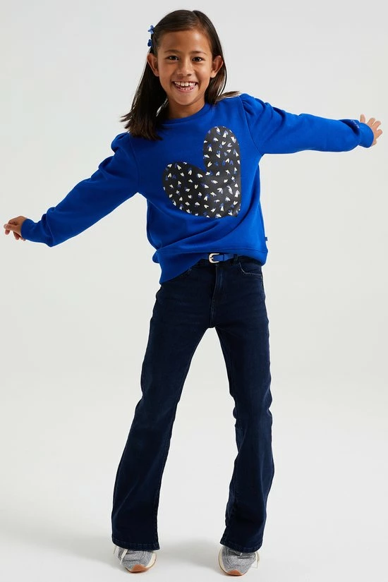 WE Fashion Meisjes Sweater Met Opdruk 5 WE Fashion Meisjes Sweater Met Opdruk - Afbeelding 3