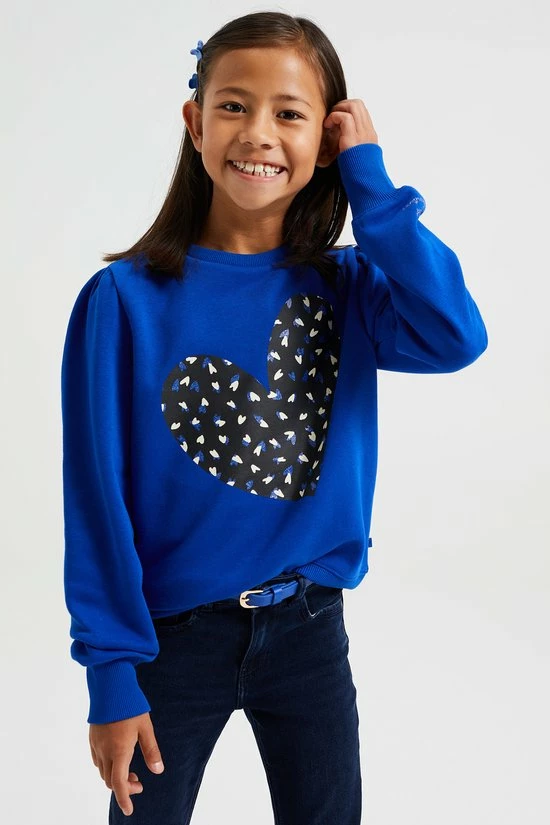 WE Fashion Meisjes Sweater Met Opdruk 6 WE Fashion Meisjes Sweater Met Opdruk - Afbeelding 4