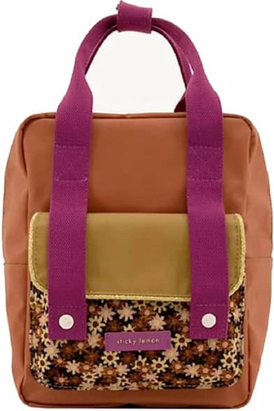 Sticky Lemon Backpack Small | Rugzak - Rugtas | A Journey Of Tales | Golden, Jeronicus Brown 10 Sticky Lemon Backpack Small | Rugzak - Rugtas | A Journey Of Tales | Golden, Jeronicus Brown - Afbeelding 8
