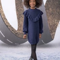 WE Fashion Meisjes Gebreide Jurk Met Volant - Maat 110/116 7 WE Fashion Meisjes Gebreide Jurk Met Volant - Maat 110/116 -Nike winkel 550x825 90