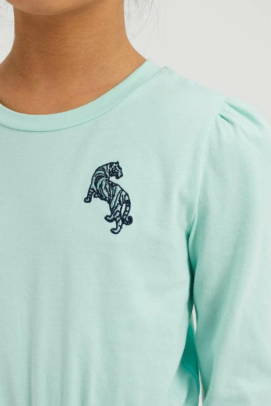 WE Fashion Meisjes Jurk Met Embroidery En Dessin - Maat 122/128 7 WE Fashion Meisjes Jurk Met Embroidery En Dessin - Maat 122/128 - Afbeelding 5