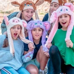 Doolallie Flappers - Muts Met Bewegende Flaporen - Konijn -Nike winkel 550x830 1