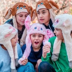 Doolallie Flappers - Muts Met Bewegende Flaporen - Konijn -Nike winkel 550x830 2